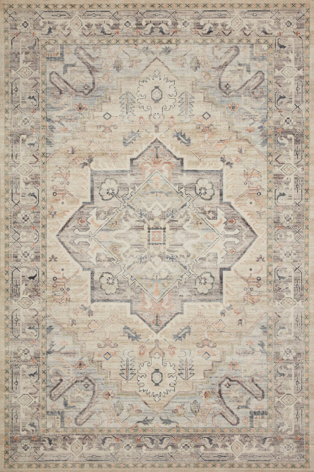 Loloi Ii Hathaway Multi / Ivory 9'-0'' X 12'-0'' Area Rug