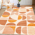 MUJOO Boho Rug Washable,3x5 Area Rugs for Bedroom Entryway Living Room Bedside,Small Throw Floor Carpet Non Slip Soft Indoor Mod