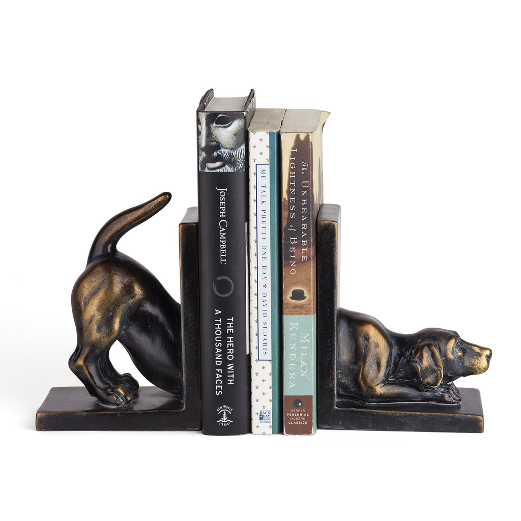 Danya B. DS782 Unique Decorative Animal Shelf D  cor - Labrador Dog Bookend Set