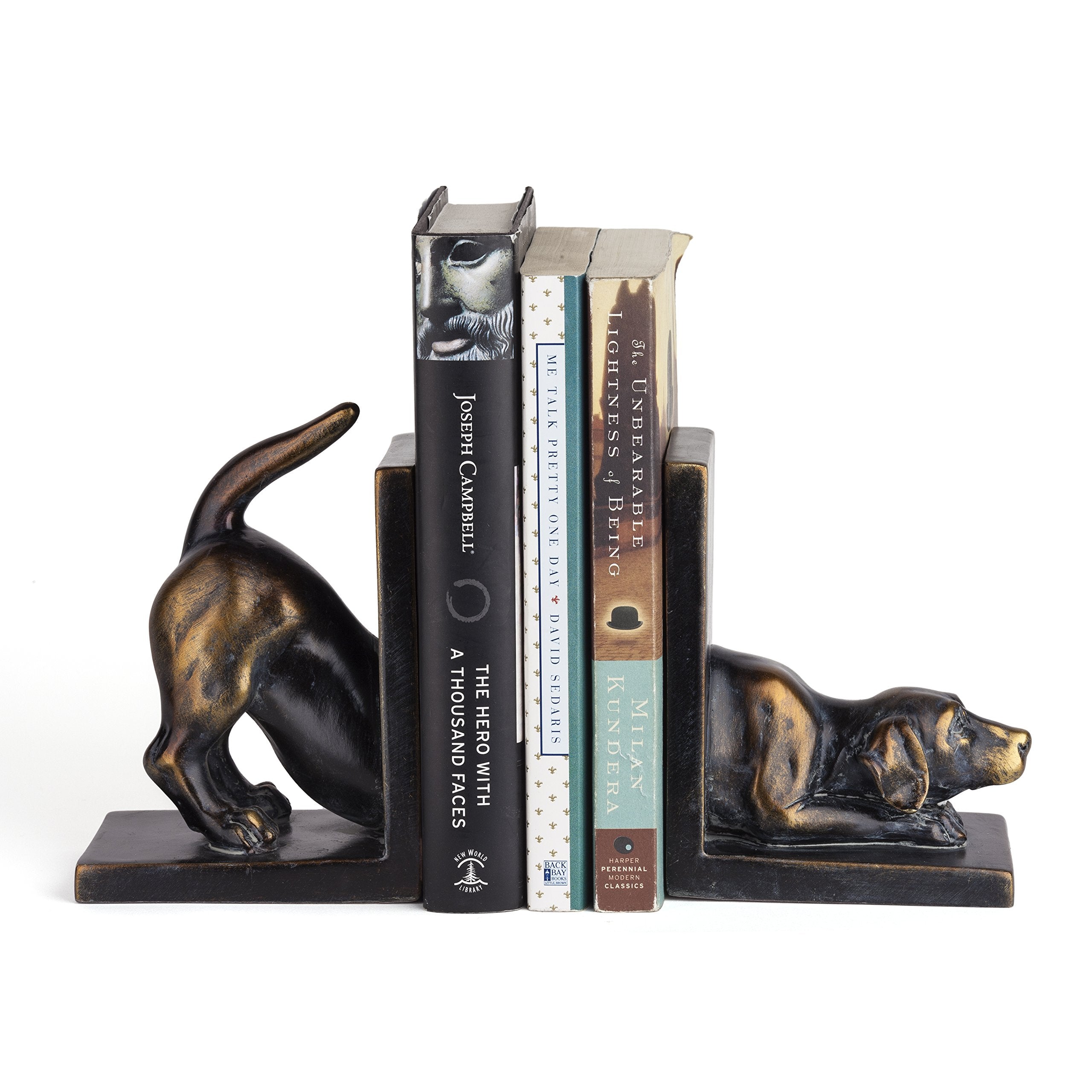 Danya B. DS782 Unique Decorative Animal Shelf D  cor - Labrador Dog Bookend Set