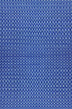 Mad Mats Geometric Outdoor Rug, Reversible Plastic Mat (4' X 6', Basic - Blue/White)