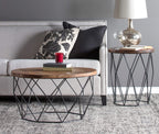 Kosas Home Chester Coffee Table, Chestnut Brown