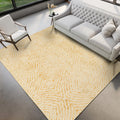 Dalyn Rugs Brisbane Br3 Geometric Chain Links Gold 8' X 10'