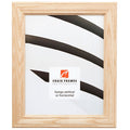 Craig Frames 59504RAW 12 by 16-Inch Picture Frame, Wood Grain Finish, 1.25-Inch Wide, Raw Ash