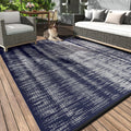 Montvoo Outdoor Rug Waterproof 6X9 Ft Outdoor Carpet Patio Rug Mat Reversible Rv Camping Rug Plastic Straw Outside Rug For Balco