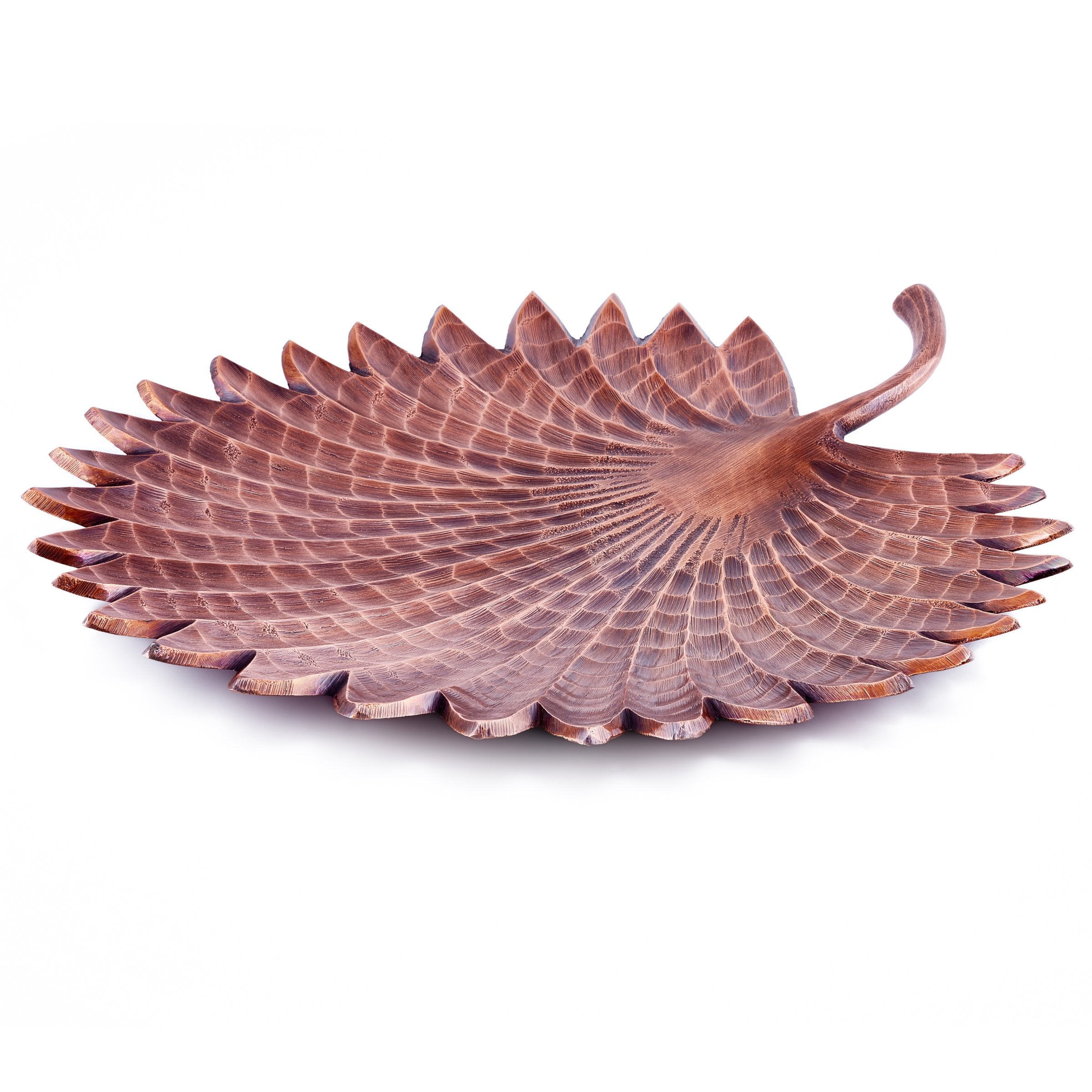 Old Dutch Tribal Leaf Dish