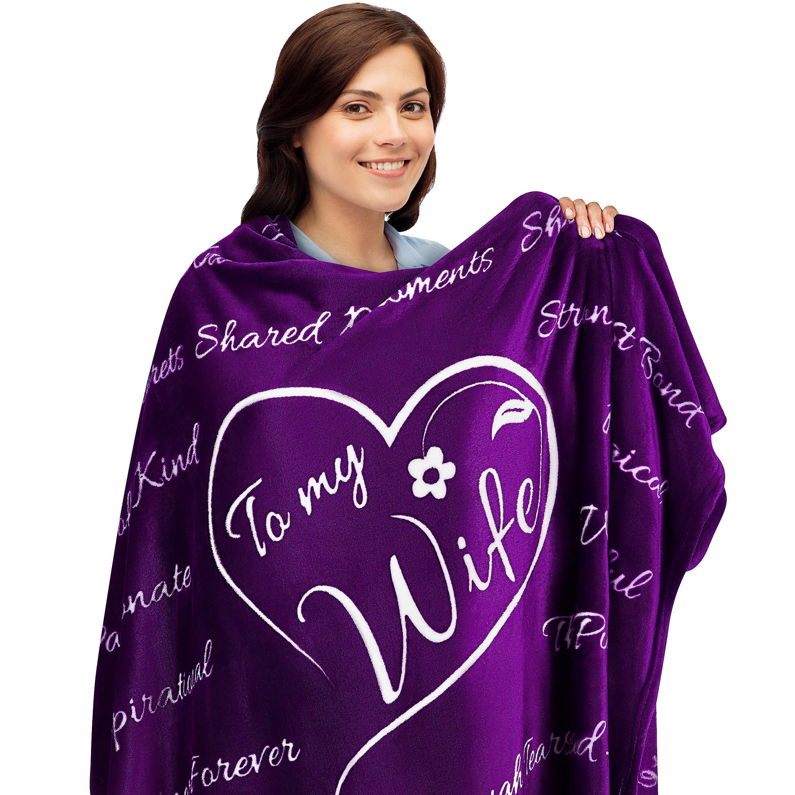 Buttertree Gifts For Wife Blanket, Romantic Gifts For Her, Wife Christmas Gift Ideas, Wife Birthday Gifts From Husband, Gift For