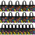 BANBALLON 20 PCS Neon Party Favor Bags Glow Birthday Party Supplies Glow in the Dark Party Favor Bags Glowing with Me Goodie Bag