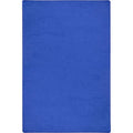 Joy Carpets Endurance Solid Colored Area Rug in color Royal Blue, 6 x 9