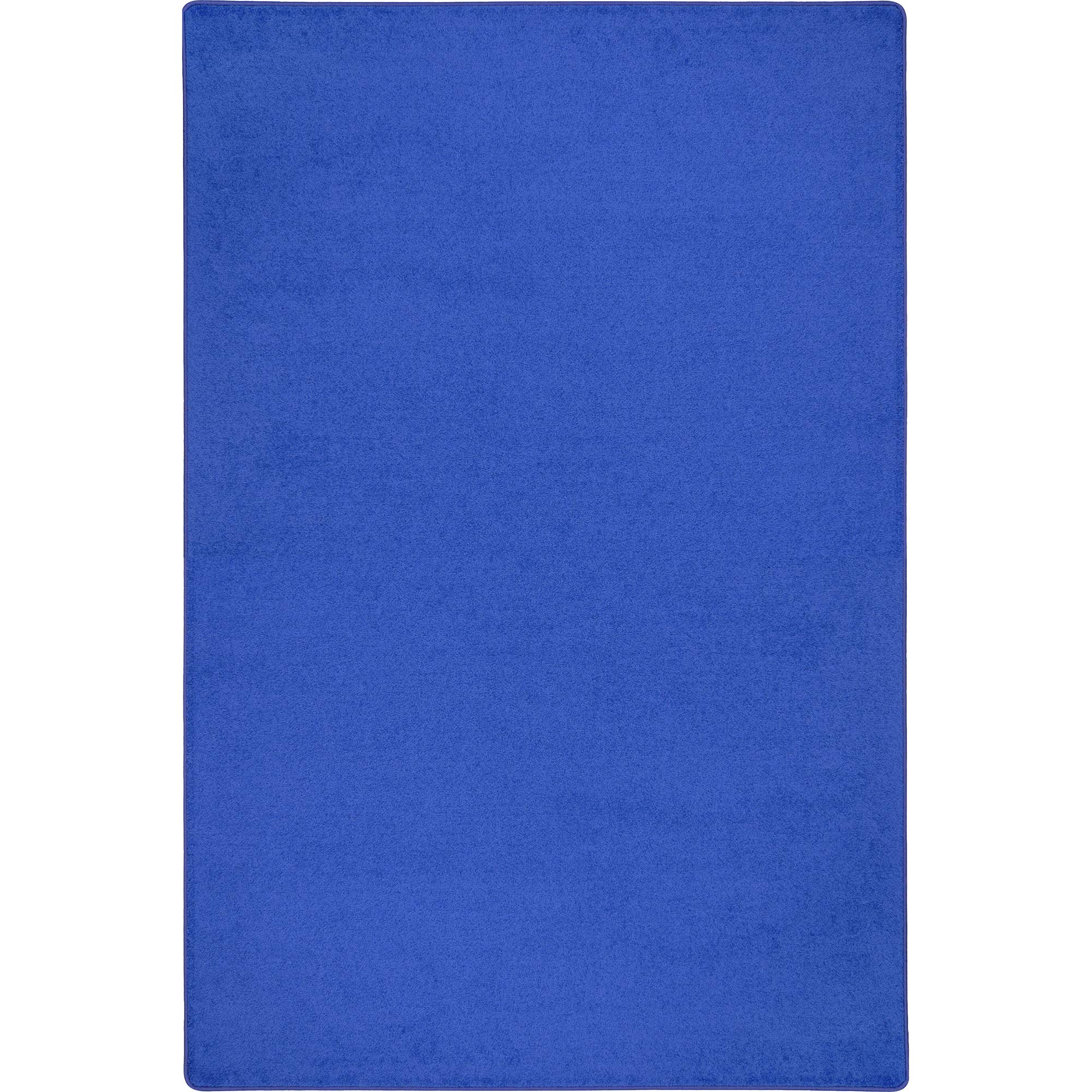 Joy Carpets Endurance Solid Colored Area Rug in color Royal Blue, 6 x 9