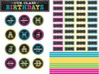 Teacher Created Resources Chalkboard Brights Mini Bulletin Board Set, 21 X 5 Inch, Multicolor