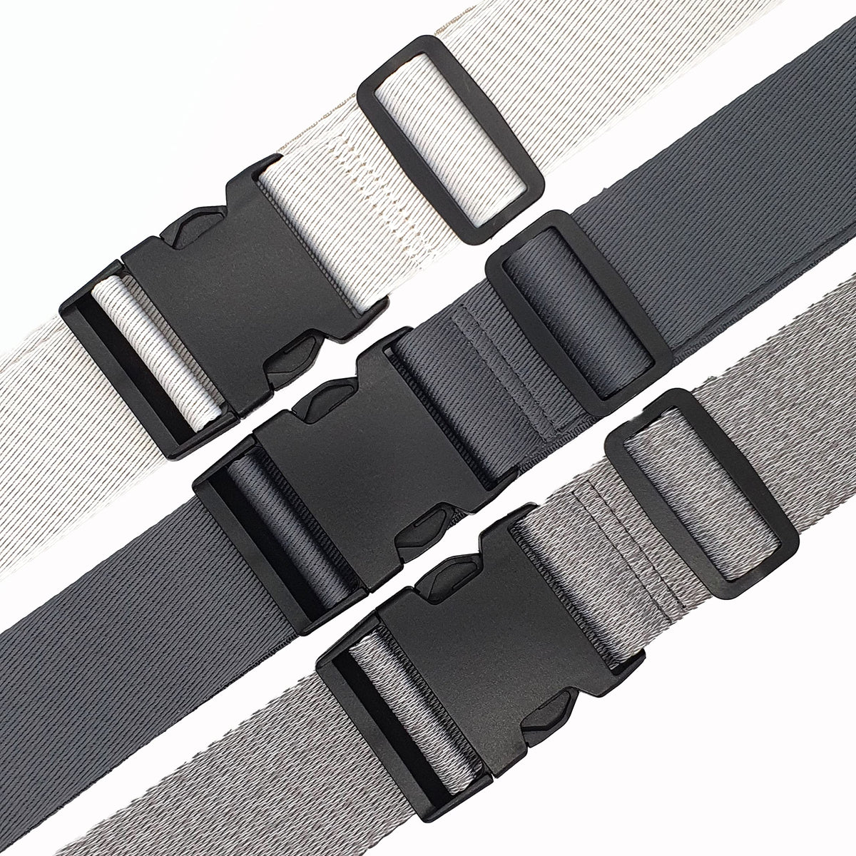 One K 2Pcs Topper/Memory Foam Mattress Packing Straps For Moving Or Storage (60' X 2', Dark Grey)