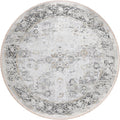 Marbella Mb2Li8Ro 8 Ft. Marbella Mb2 Round Rug, Linen