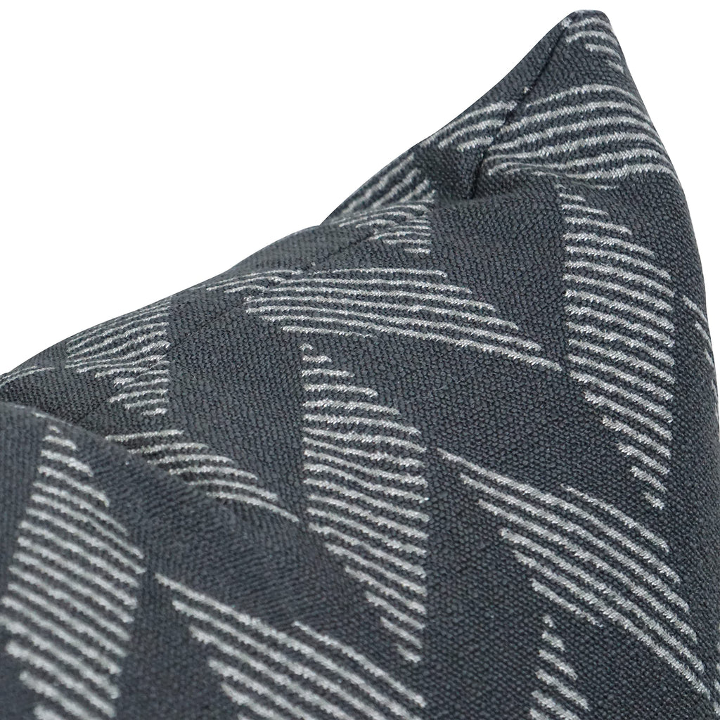 Blazing Needles Square Polyester Jacquard Throw Pillow, 17", Gannawls Paveme