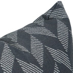 Blazing Needles Square Polyester Jacquard Throw Pillow, 17", Gannawls Paveme