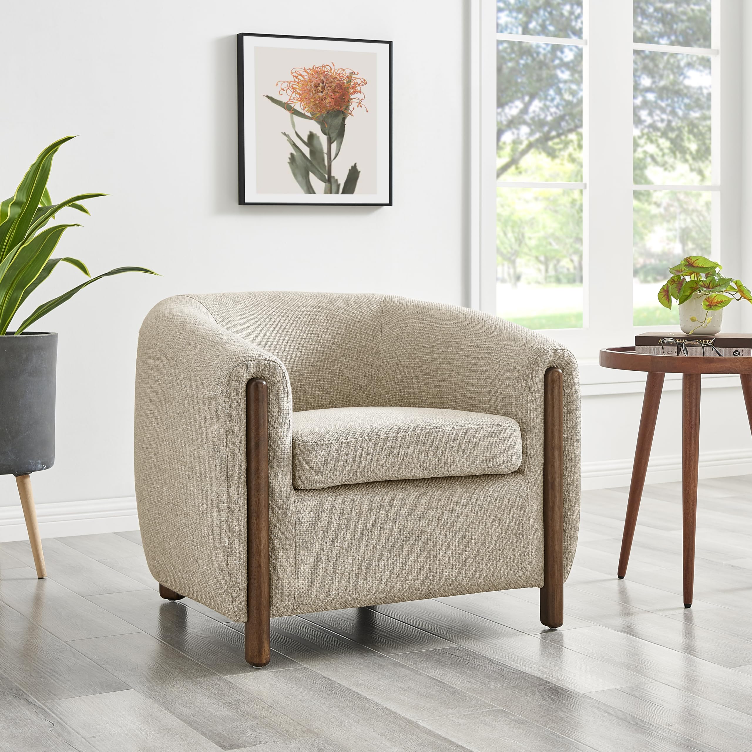 npd furniture and more Ruth Fabric Accent Arm Chair