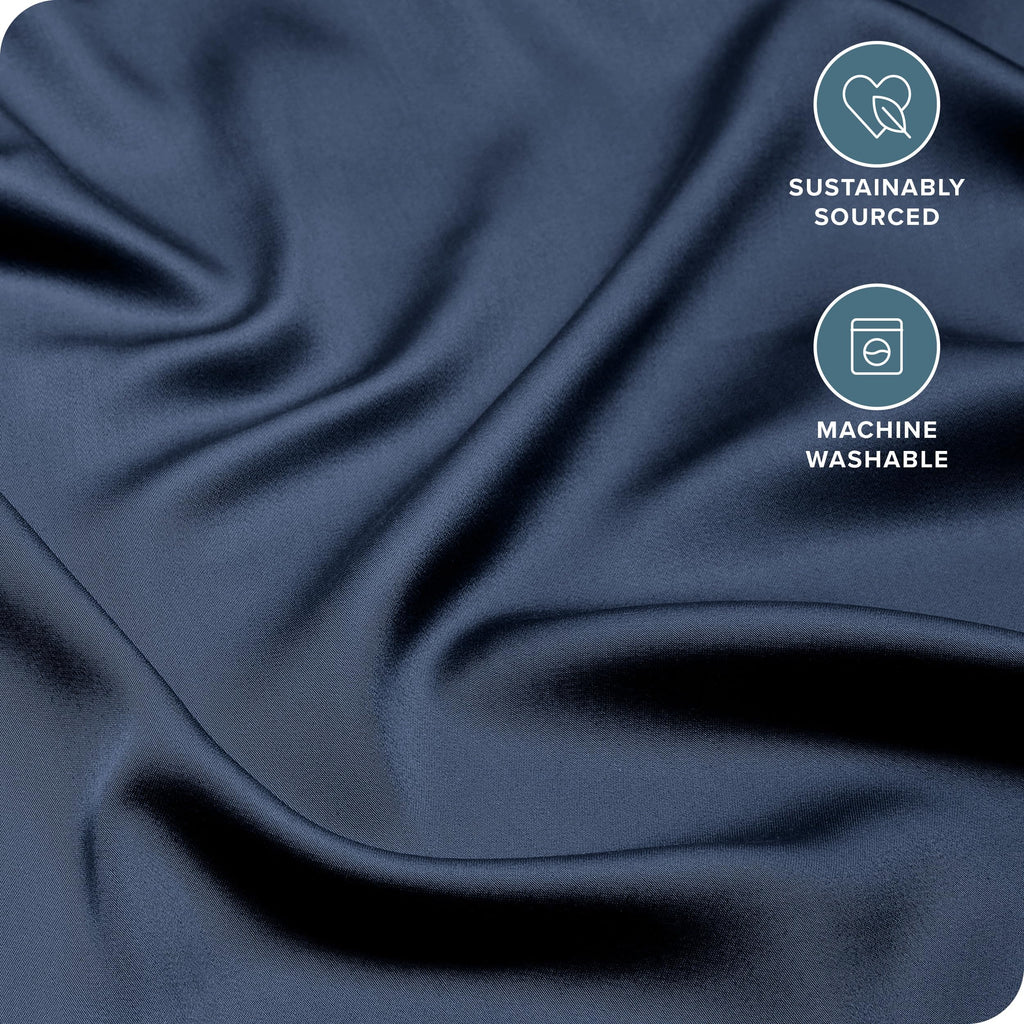 Bare Home 100% Rayon Made From Bamboo Luxury King Sheet Set - 5 Piece Bedding Set - Deep Pockets - Cooling Sheets - Breathable -