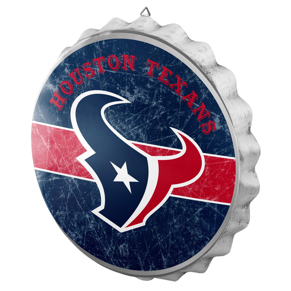 FOCO Houston Texans NFL Bottle Cap Wall Sign