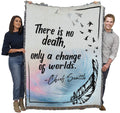 Pure Country Weavers There Is No Death Only A Change Of Worlds Blanket Chief Seattle - Sympathy Bereavement Gift Tapestry Throw