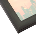 Craig Frames Contemporary, 15X15 Picture Frame, Brazilian Walnut