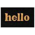 Calloway Mills 100212436Bnb Block Hello Doormat, 24' X 36'