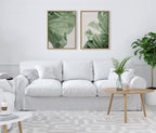 Sylvie Plant Study 6 and Plant Study 7 Framed Canvas Set by Alicia Abla