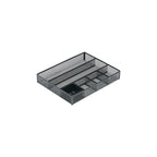 Deep Drawer Organizer, Mesh Steel, Black Qty:4