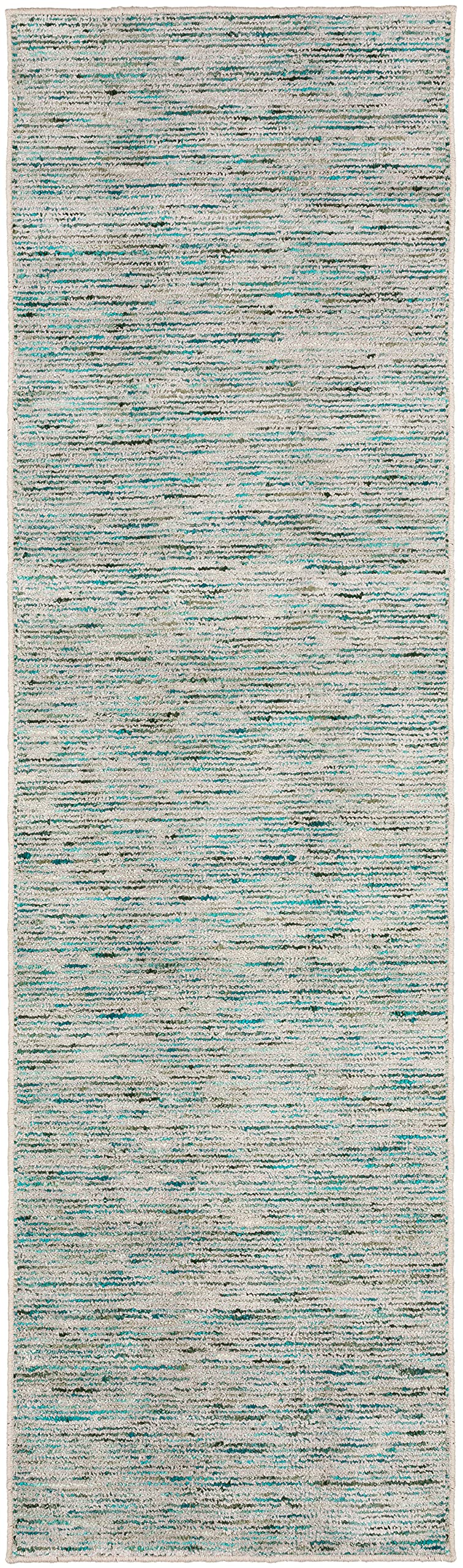 Addison Villager Active Solid Teal 2’3" X 7’6" Runner Rug