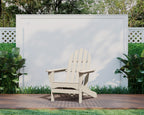 Polywood Ad4030Sa Classic Outdoor Adirondack Chair, Sand