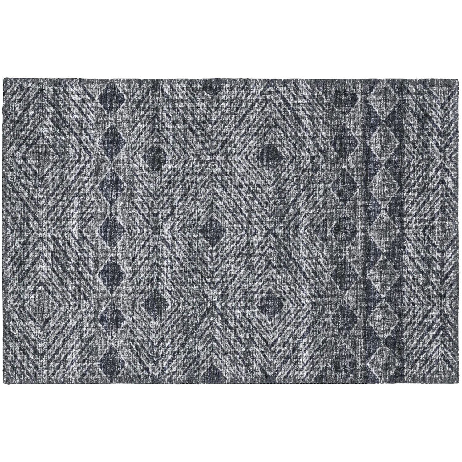 Sedona Sn1 Black Transitional Rug Rectangle 8' X 10'