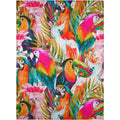 Dalyn Rugs Tropics Tc5 Multi 8' X 10' Indoor Outdoor Area Rug, Easy Clean, Machine Washable, Non Shedding, Bedroom, Living Room, Dining Room, Kitchen, Patio Rug