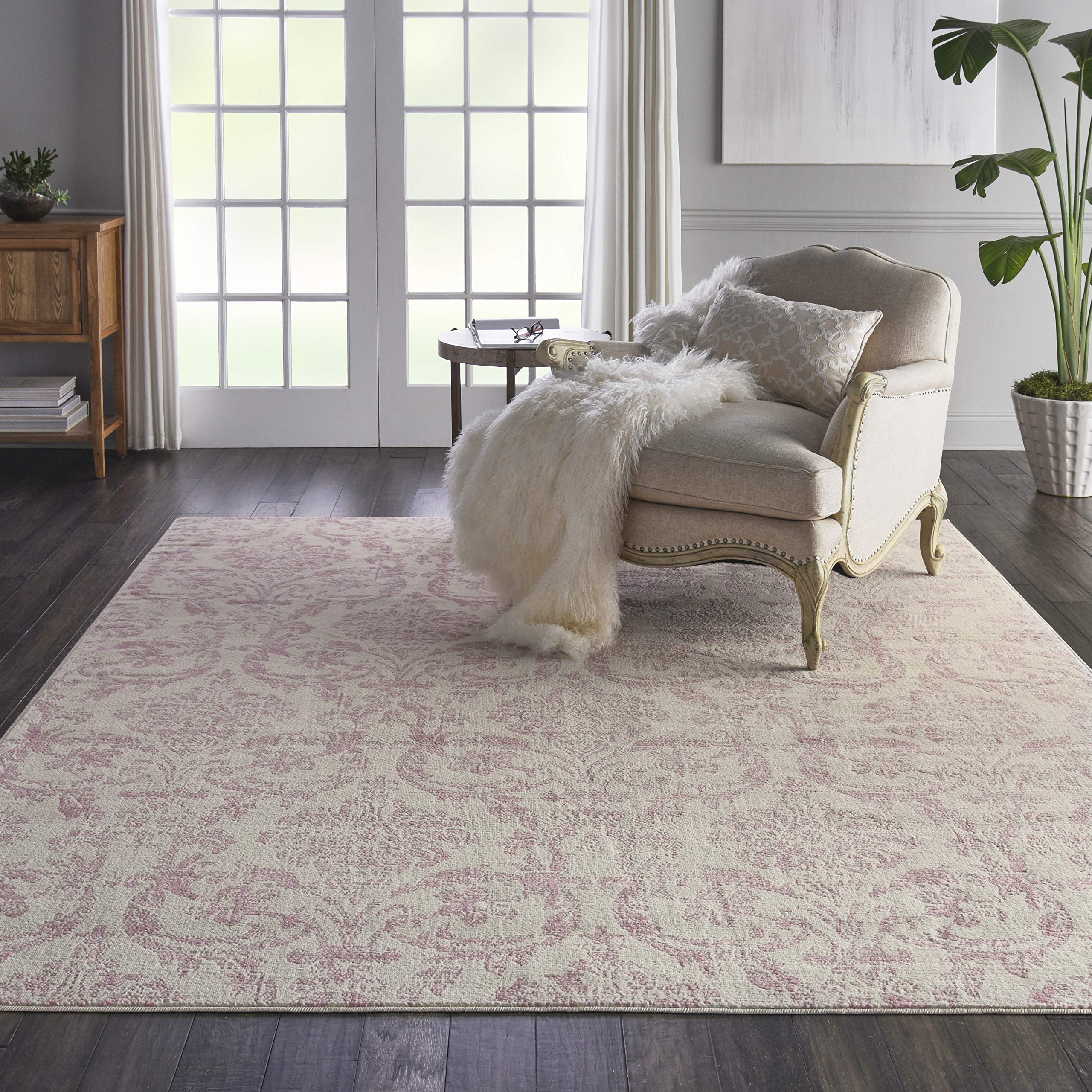 Nourison Jubilant JUB09, 710 x 910, Ivory Pink