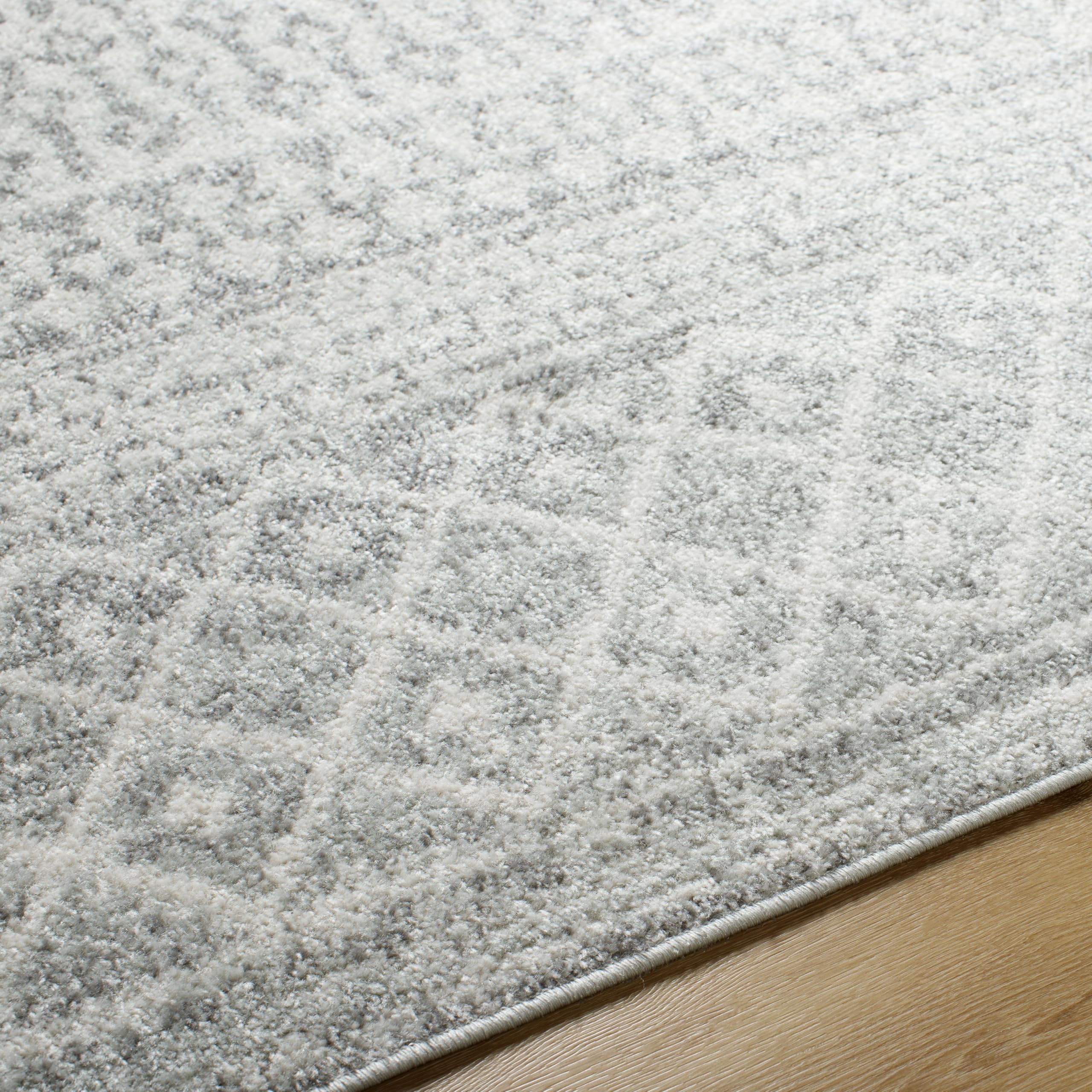 Livabliss Chester Boho Moroccan Area Rug,5'3'' X 7'6'',Grey