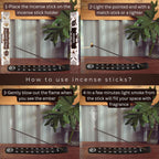 Trumiri Incense Sticks - Combo Pack Of 40 Insence-Sticks - 20 Palo Santo + 20 Oud - Insenses - Insents - Incents - Inscense - In
