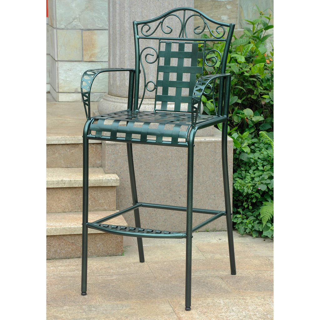 International Caravan Set of Three Iron Bar Bistro