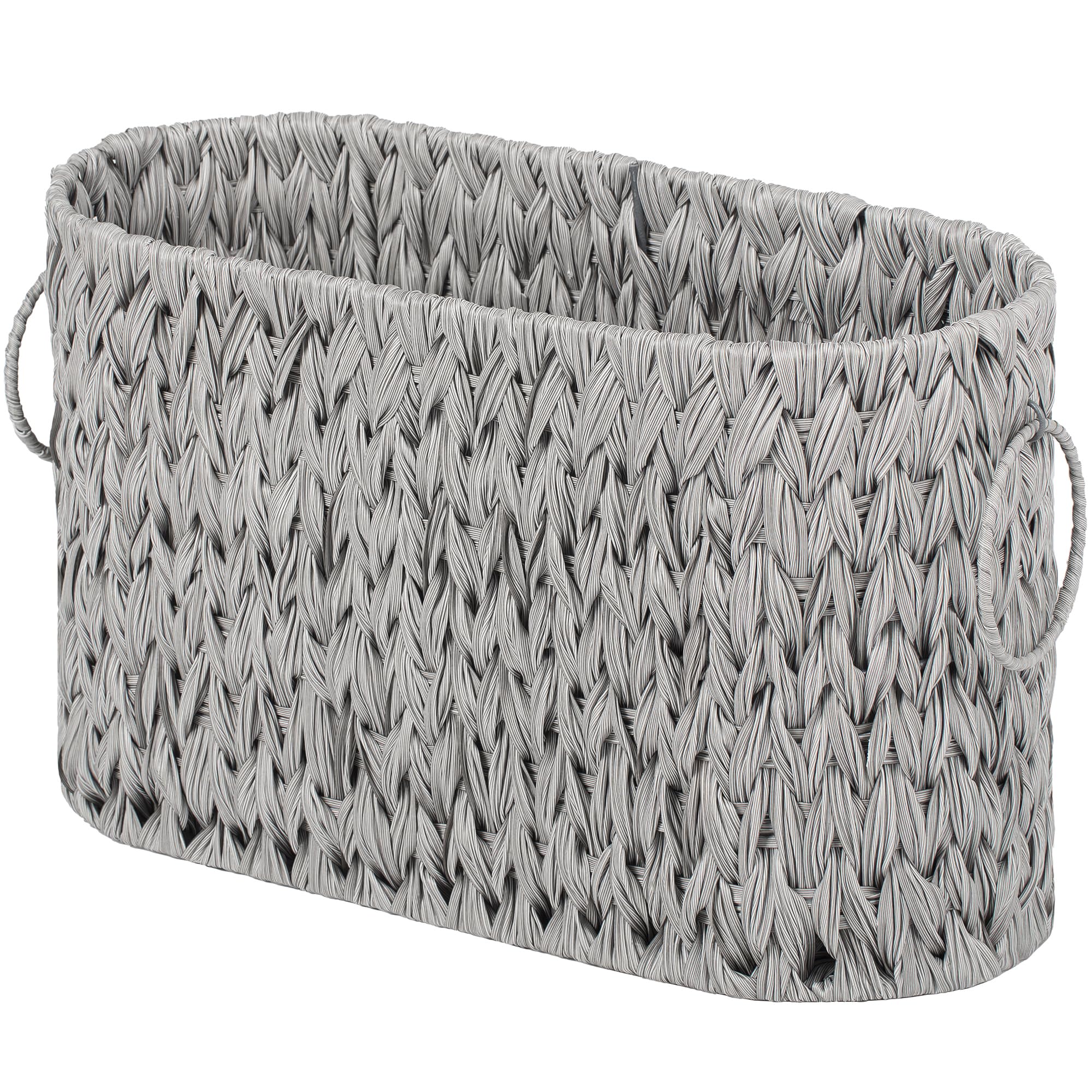 GRANNY SAYS Toilet Paper Storage, Toilet Paper Basket for Bathroom, Toilet Paper Organizer for 6 Mega Rolls, Toilet Paper Holder