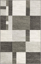Unique Loom Autumn Collection Area Rug - Providence (5' 3'' X 8' Rectangle, Gray/ Ivory)