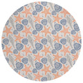 Seabreeze Sz4 Beige Coastal Rug Round 8' X 8'