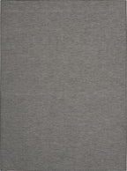 Nourison Positano Indoor-Outdoor Charcoal 9' X 12' Area Rug, Easy Cleaning, Non Shedding, Bed Room, Living Room, Dining Room, Ba