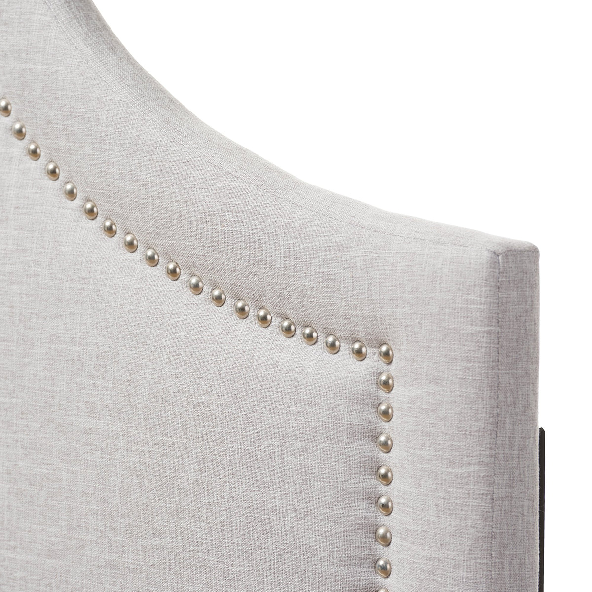 Baxton Studio Jardan Headboard, Full, Greyish Beige