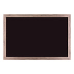 U Brands Magnetic Chalkboard, 36'X24', Rustic Wood Frame, Premium Matte Surface