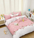 Decomizer Super Soft Glace Cotton 300 Tc King Size Ac Comforter || Blanket || Duvet With 1 King Size Elastic Fitted Bedsheet 72