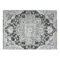 Marbella Mb3 Black Traditional Rug Rectangle 9' X 12'
