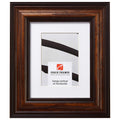 Craig Frames Potomac, 8 x 10 Inch American Walnut Brown Picture Frame Matted to Display a 5 x 7 Inch Photo