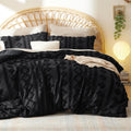 Bedsure Boho Duvet Cover King Size - Tufted King Duvet Cover Set For All Seasons, 3 Pieces Soft Shabby Chic Embroidery Boho Bedd