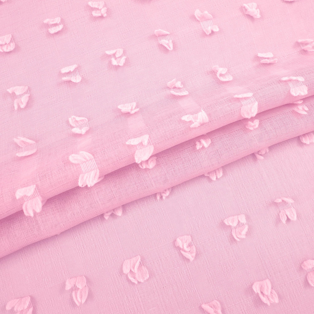 Koufall Light Pink Sheer Curtains 2 Panels,Bow Floral Pom Pom Boho Lace Coquette Curtains For Nursery Kids Girls Room Bedroom Closet,84 Inches Long,Baby Pink