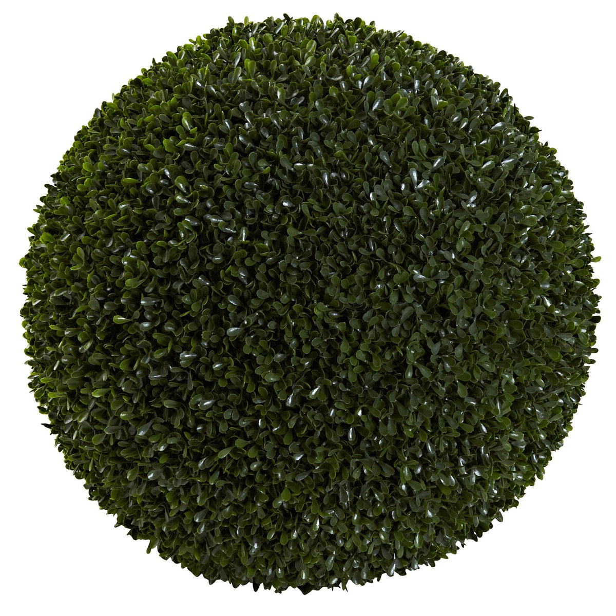 Nearly Natural Boxwood Indoor/Outdoor Ball, 19 Inch