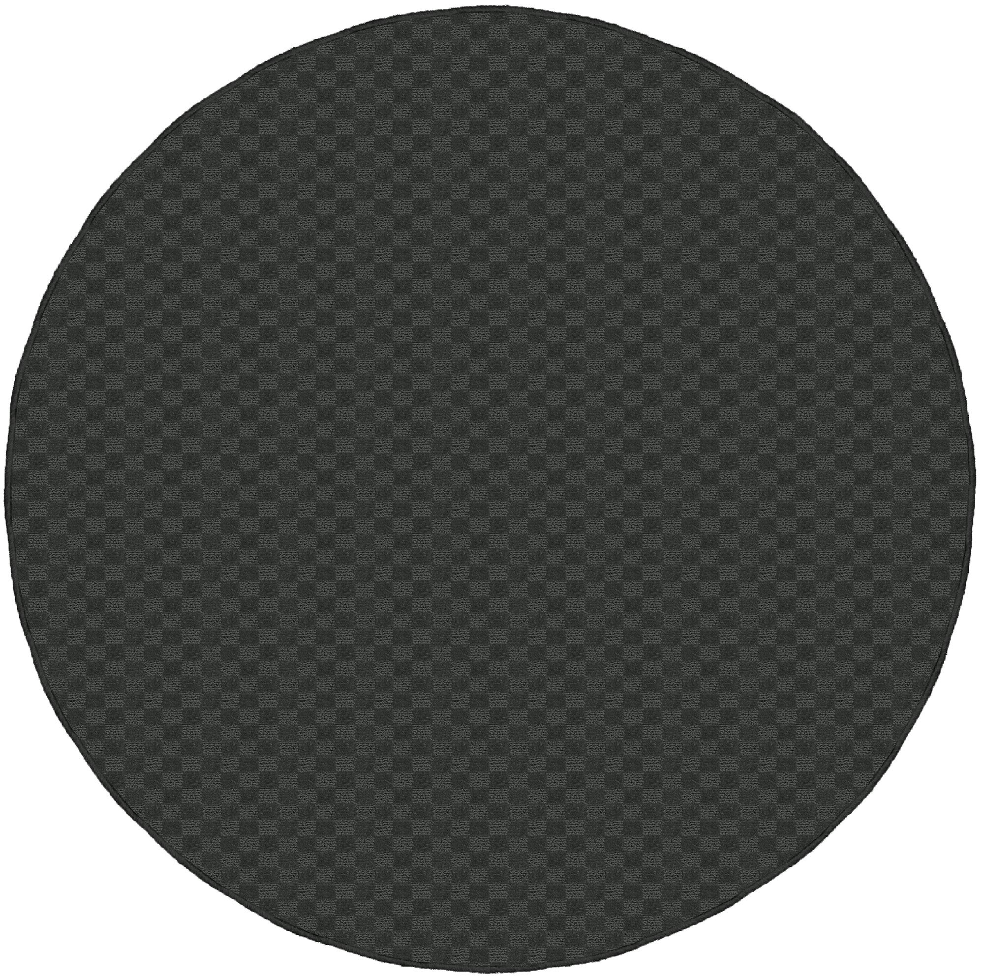 Garland Rug Medallion Cinder Gray 5 Round Skid Resistant Area Rug