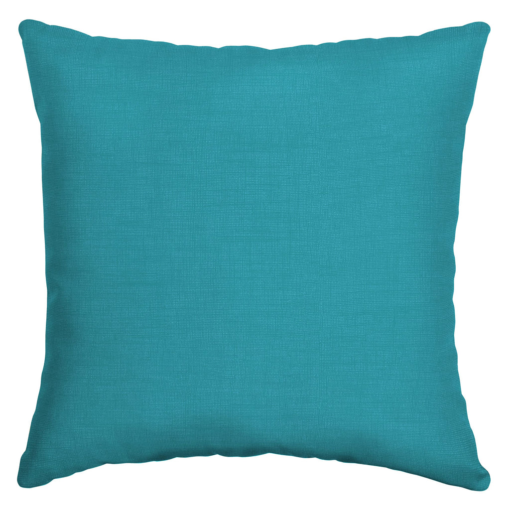 Arden Selections Outdoor Toss Pillow, 16 X 16, Rain-Proof, Fade Resistant Lake Blue Leala