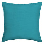 Arden Selections Outdoor Toss Pillow, 16 X 16, Rain-Proof, Fade Resistant Lake Blue Leala
